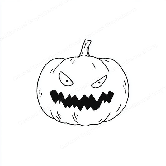 Jack-O-Lantern Vector Graphic preview
