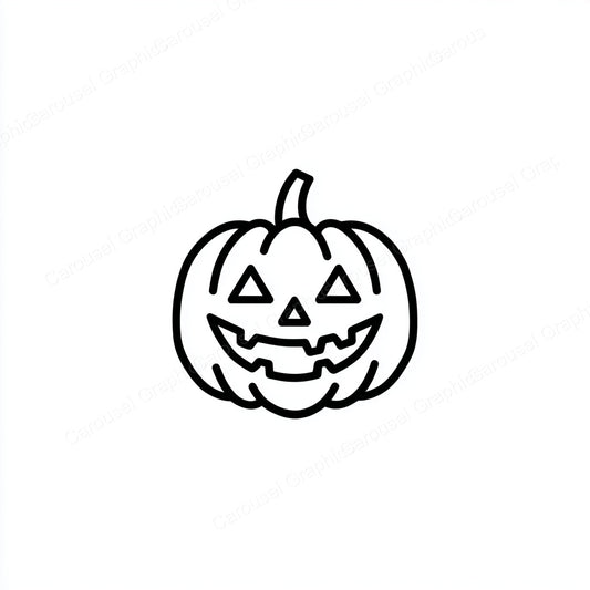 Jack-O-Lantern Vector Graphic preview