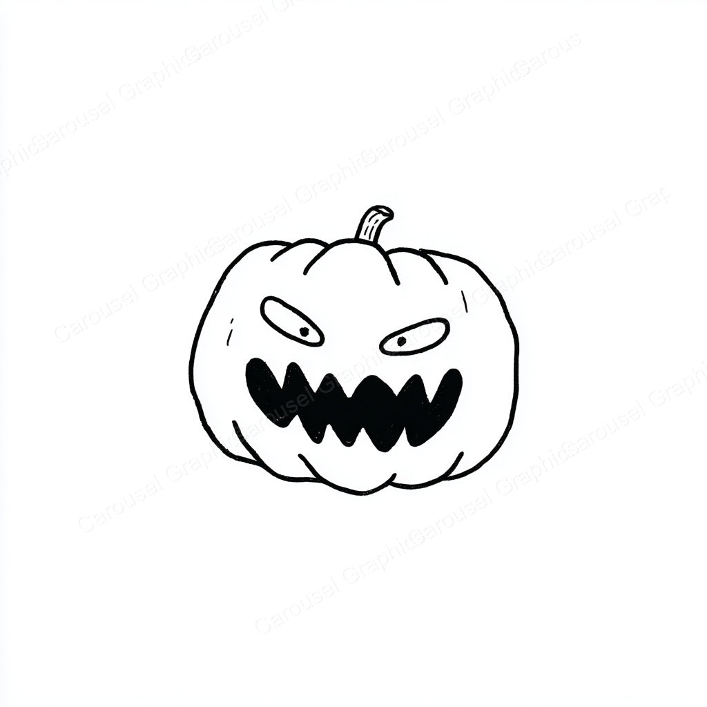 Jack-O-Lantern Vector Graphic preview