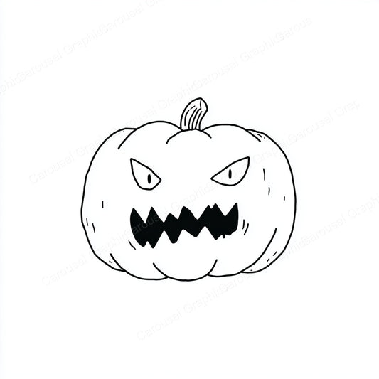 Jack-O-Lantern Vector Graphic preview