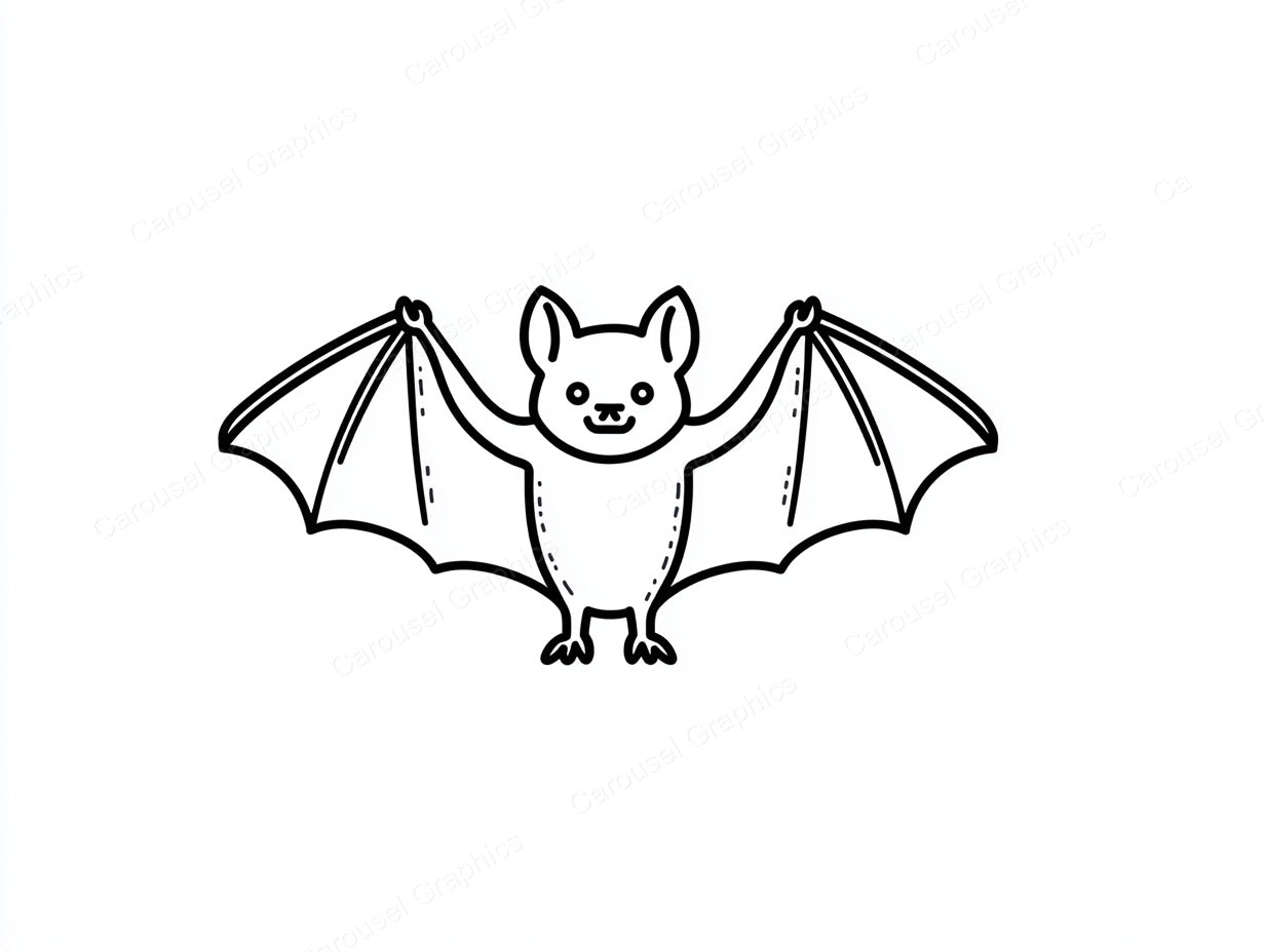 Bat Vector Graphic preview