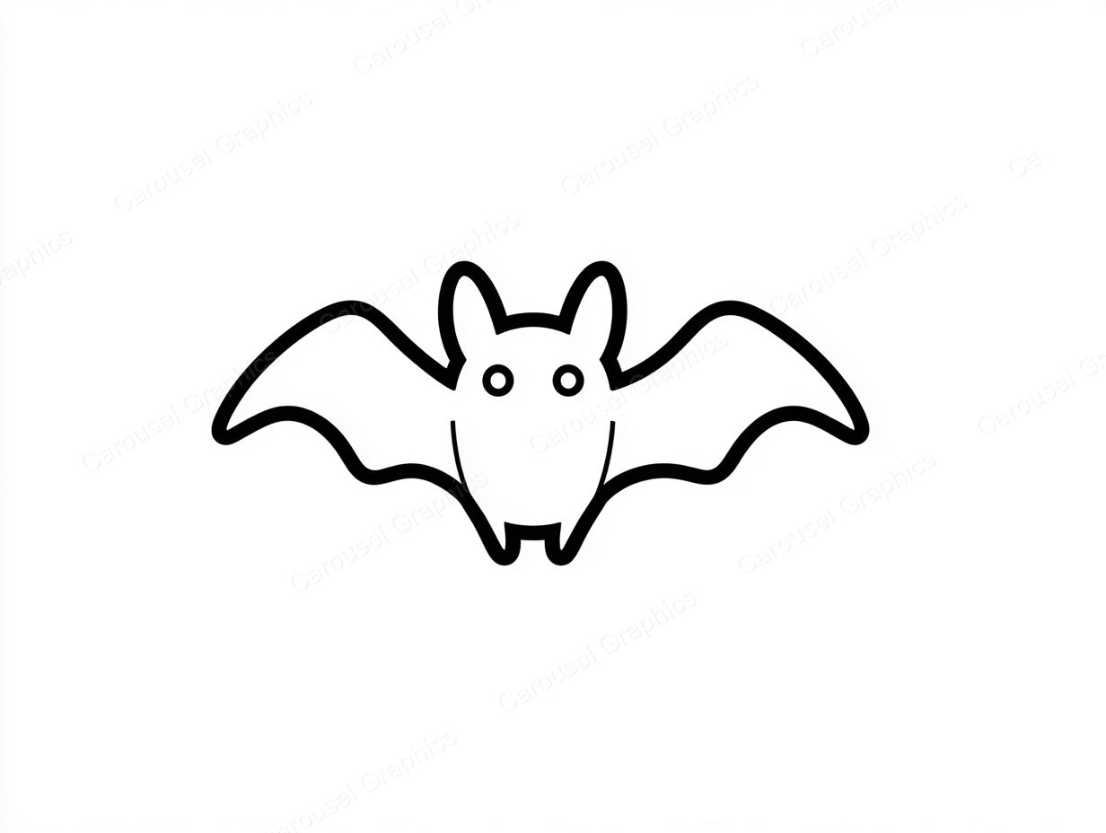 Bat Vector Graphic preview