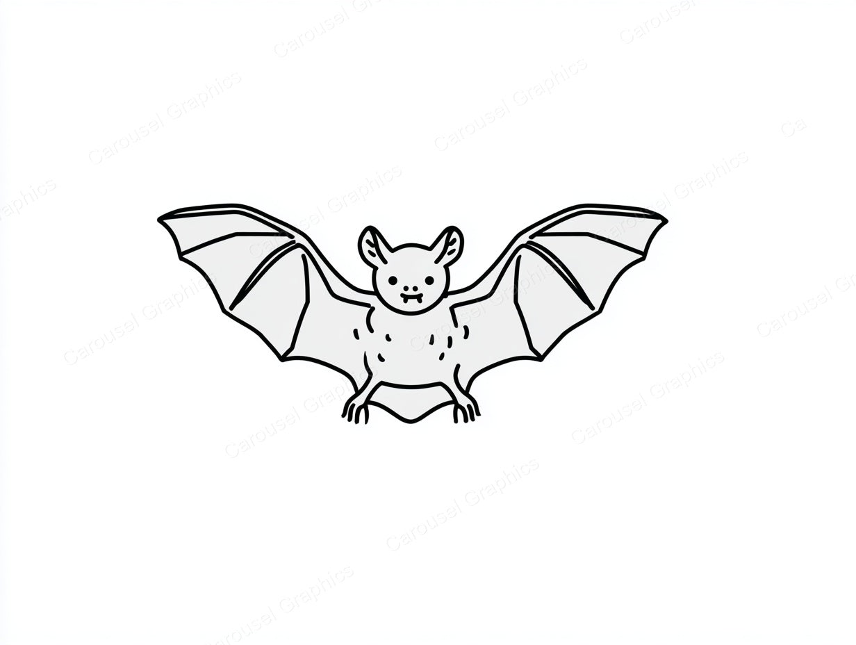 Bat Vector Graphic preview