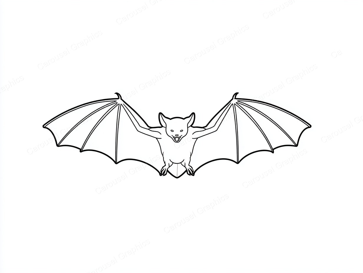 Bat Vector Graphic preview