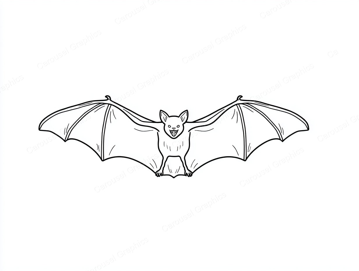 Bat Vector Graphic preview