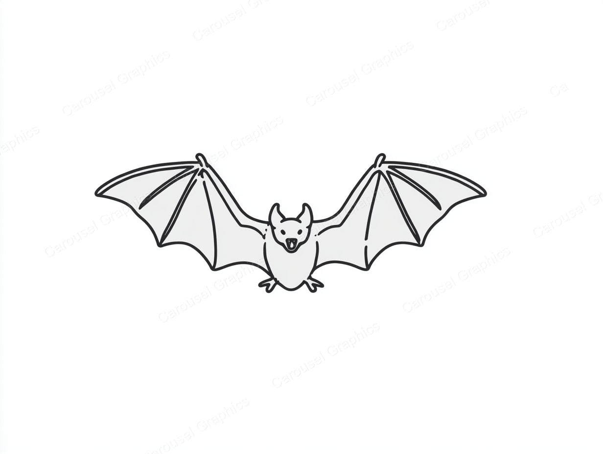 Bat Vector Graphic preview