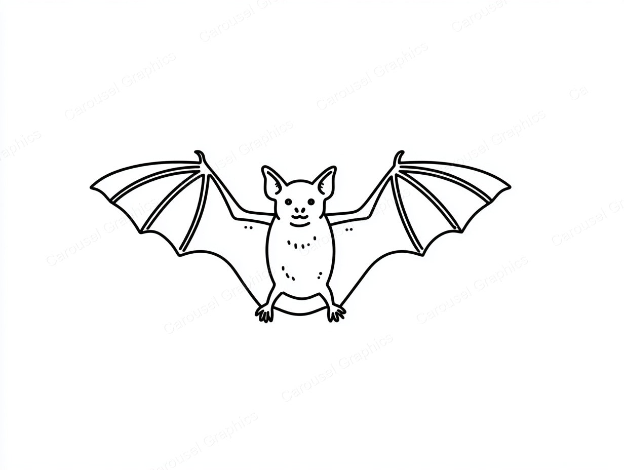 Bat Vector Graphic preview