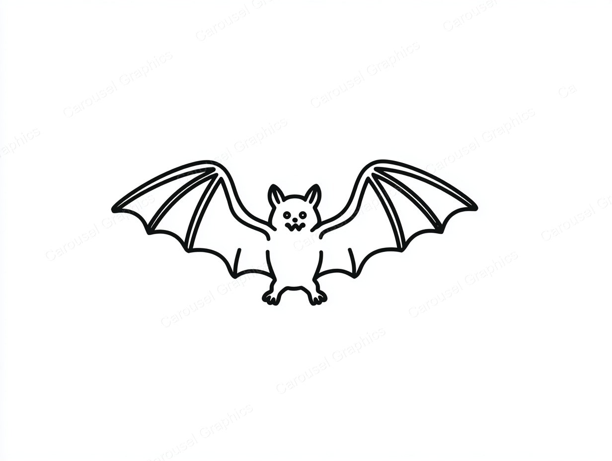 Bat Vector Graphic preview