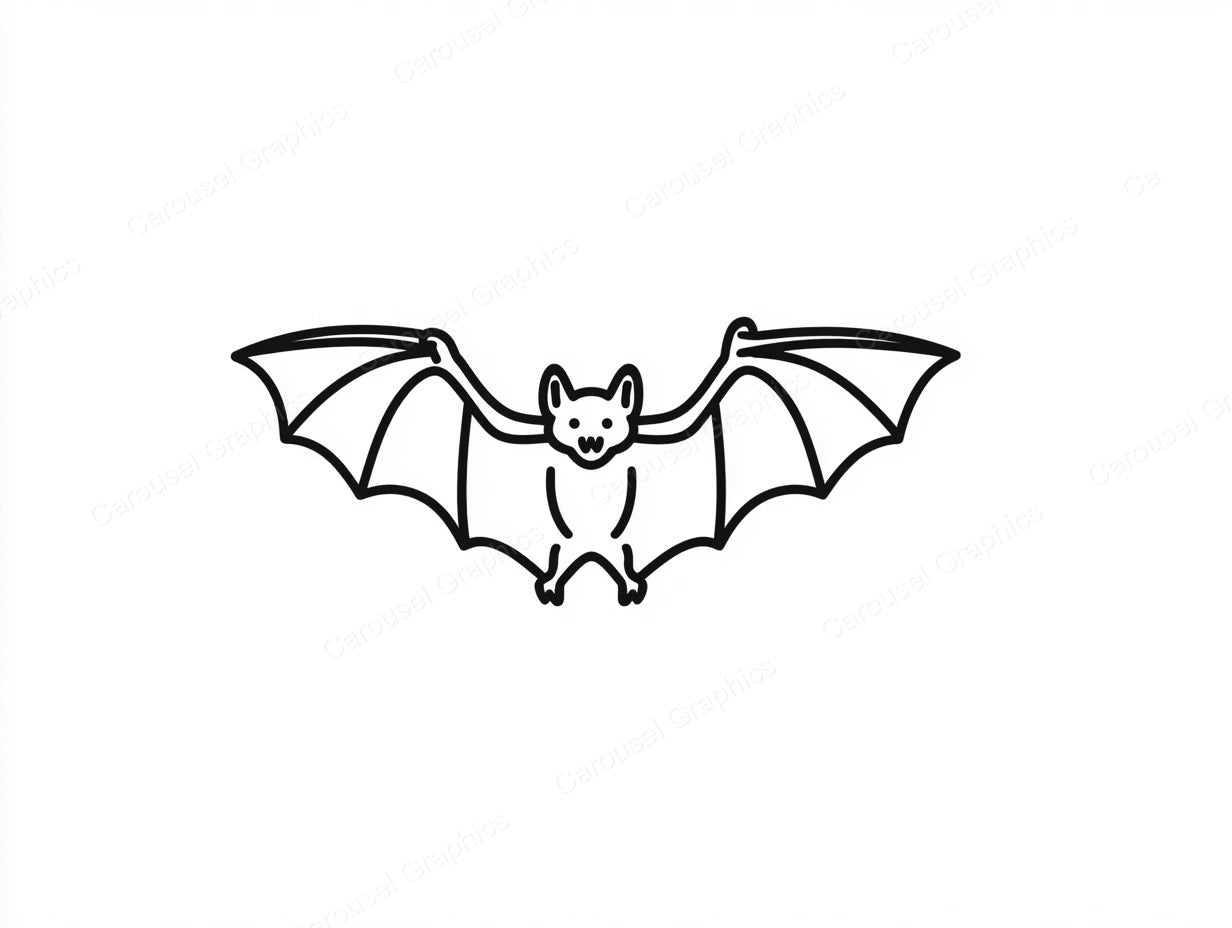 Bat Vector Graphic preview