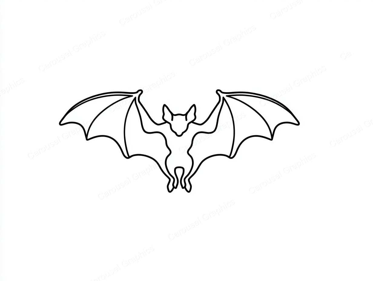 Bat Vector Graphic preview