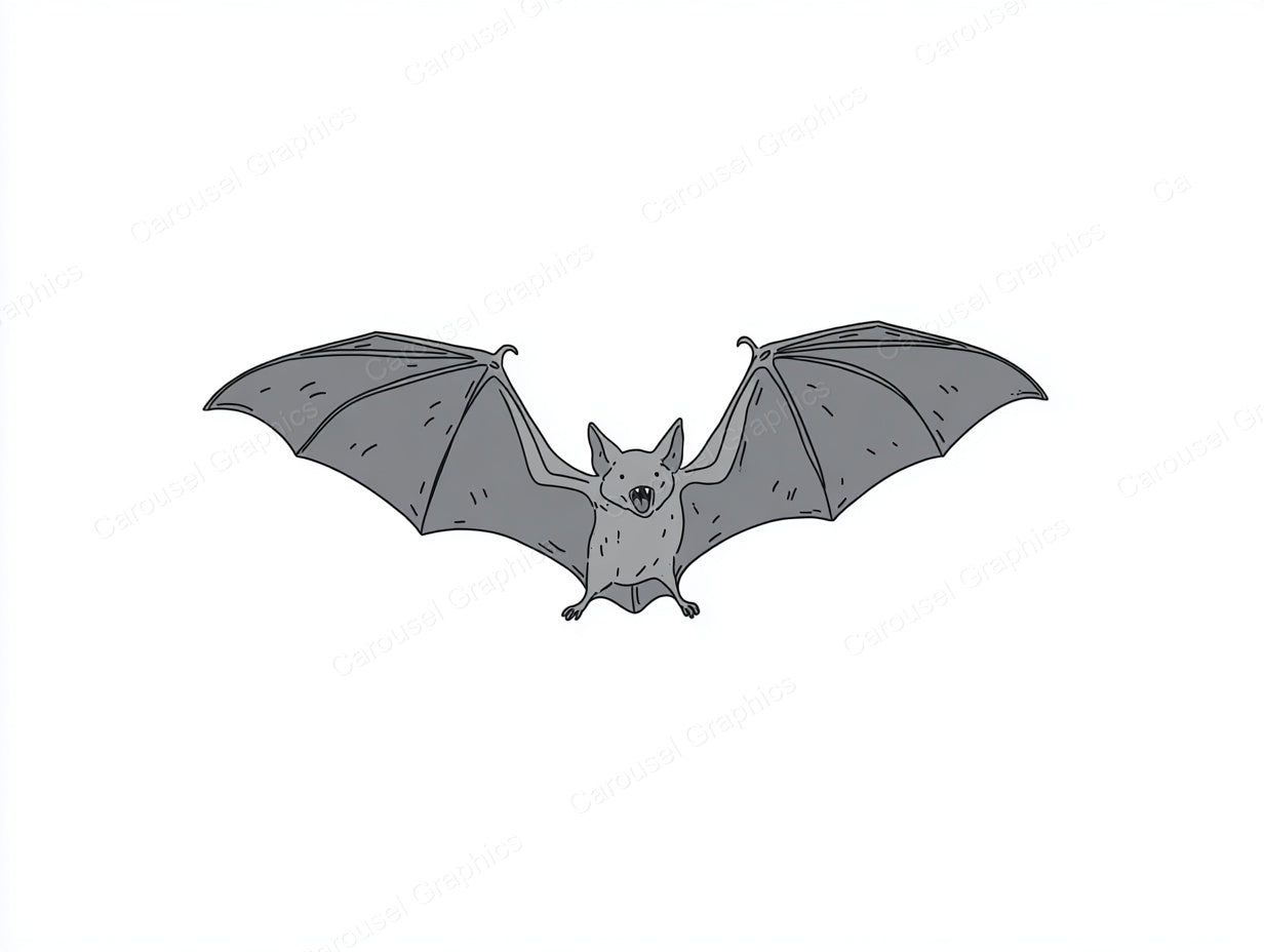 Bat Vector Graphic preview
