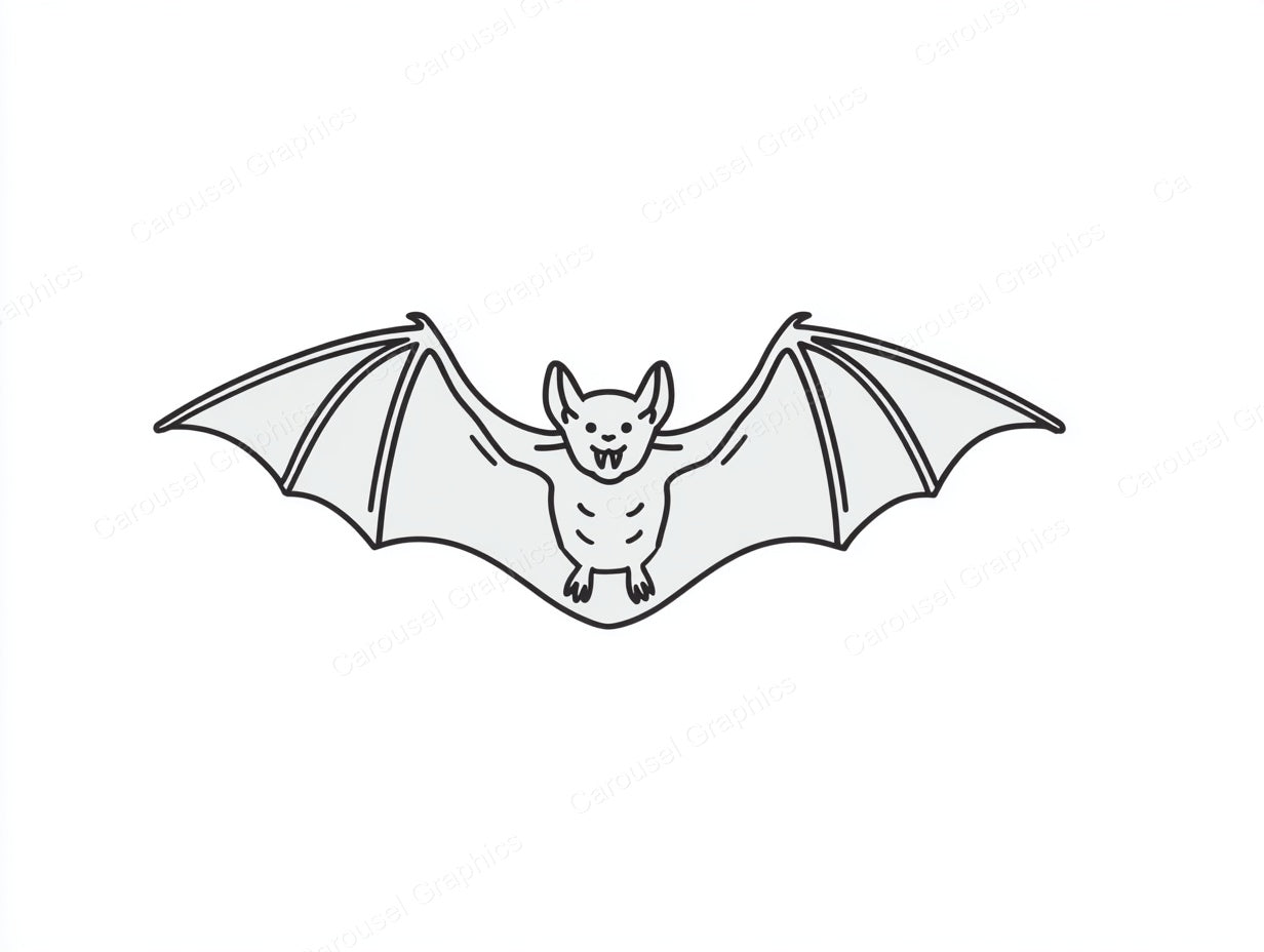 Bat Vector Graphic preview