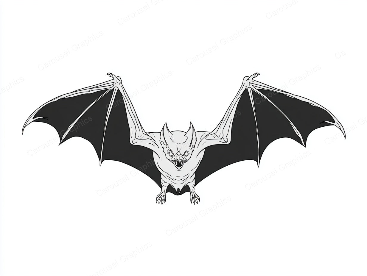 Bat Vector Graphic preview