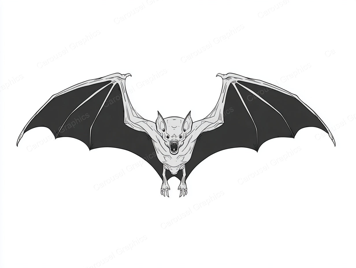 Bat Vector Graphic preview