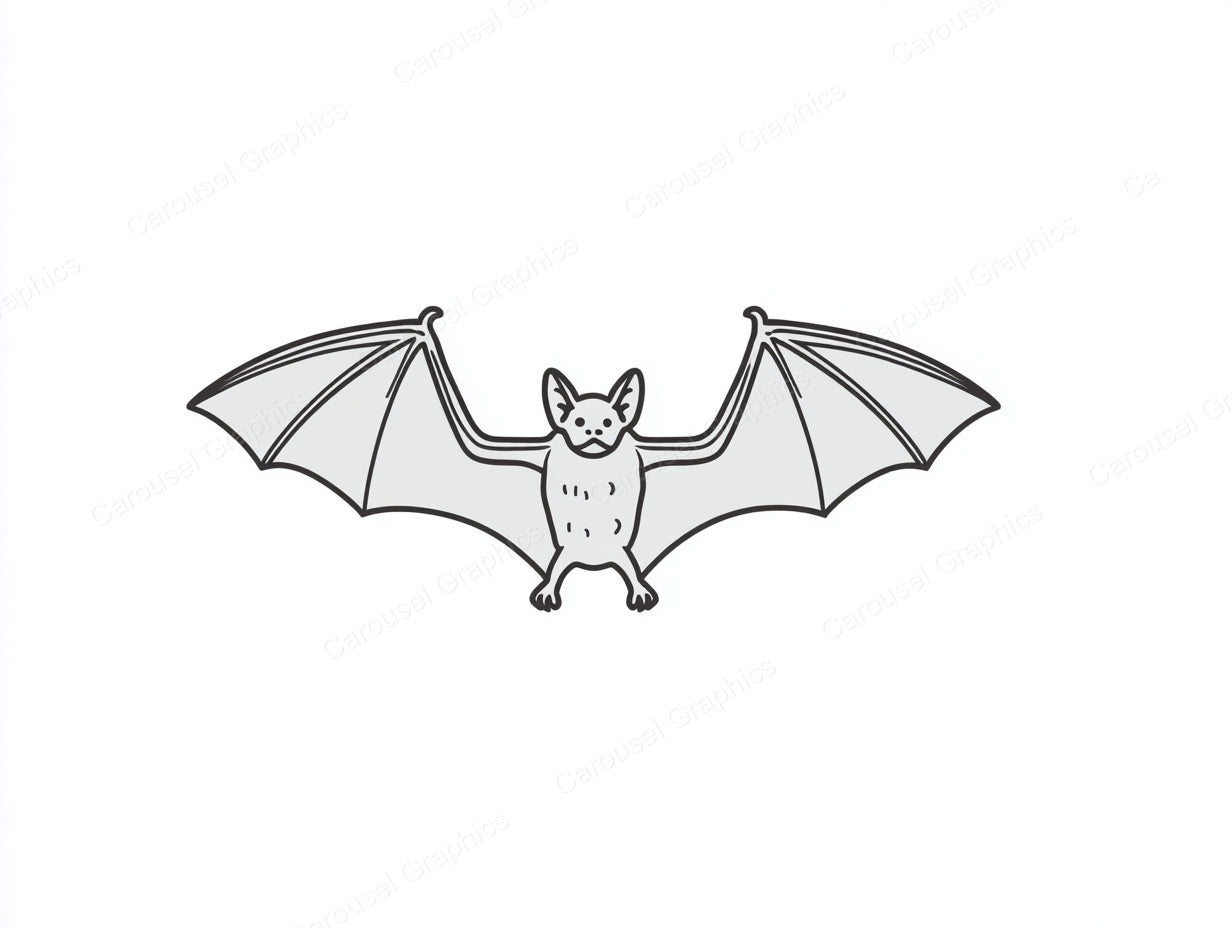 Bat Vector Graphic preview