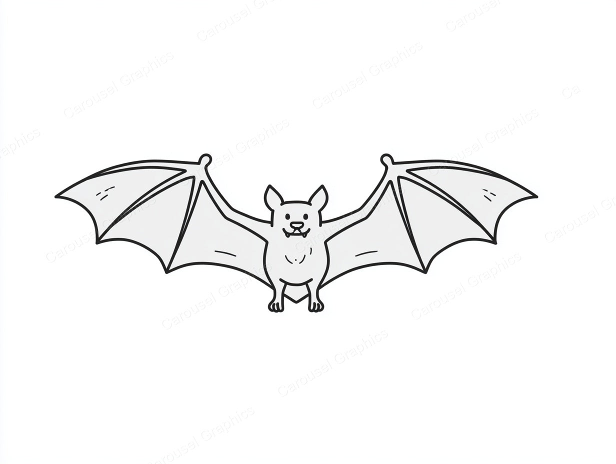 Bat Vector Graphic preview