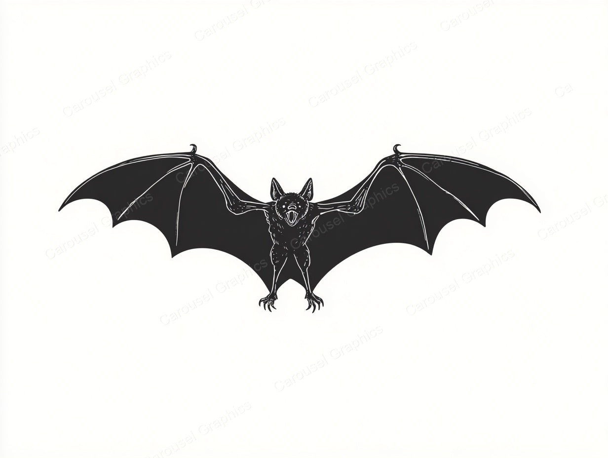 Bat Vector Graphic preview