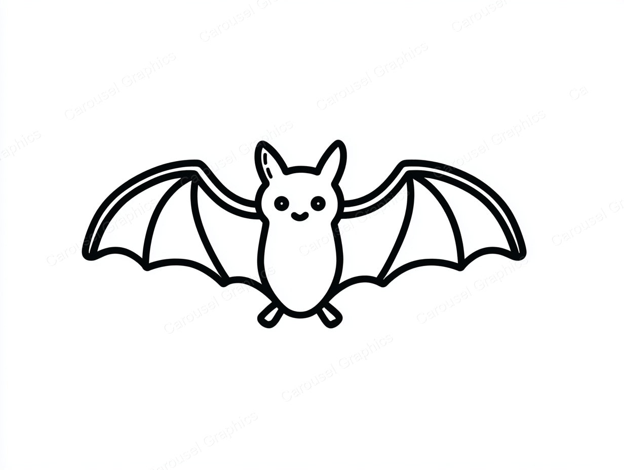 Bat Vector Graphic preview
