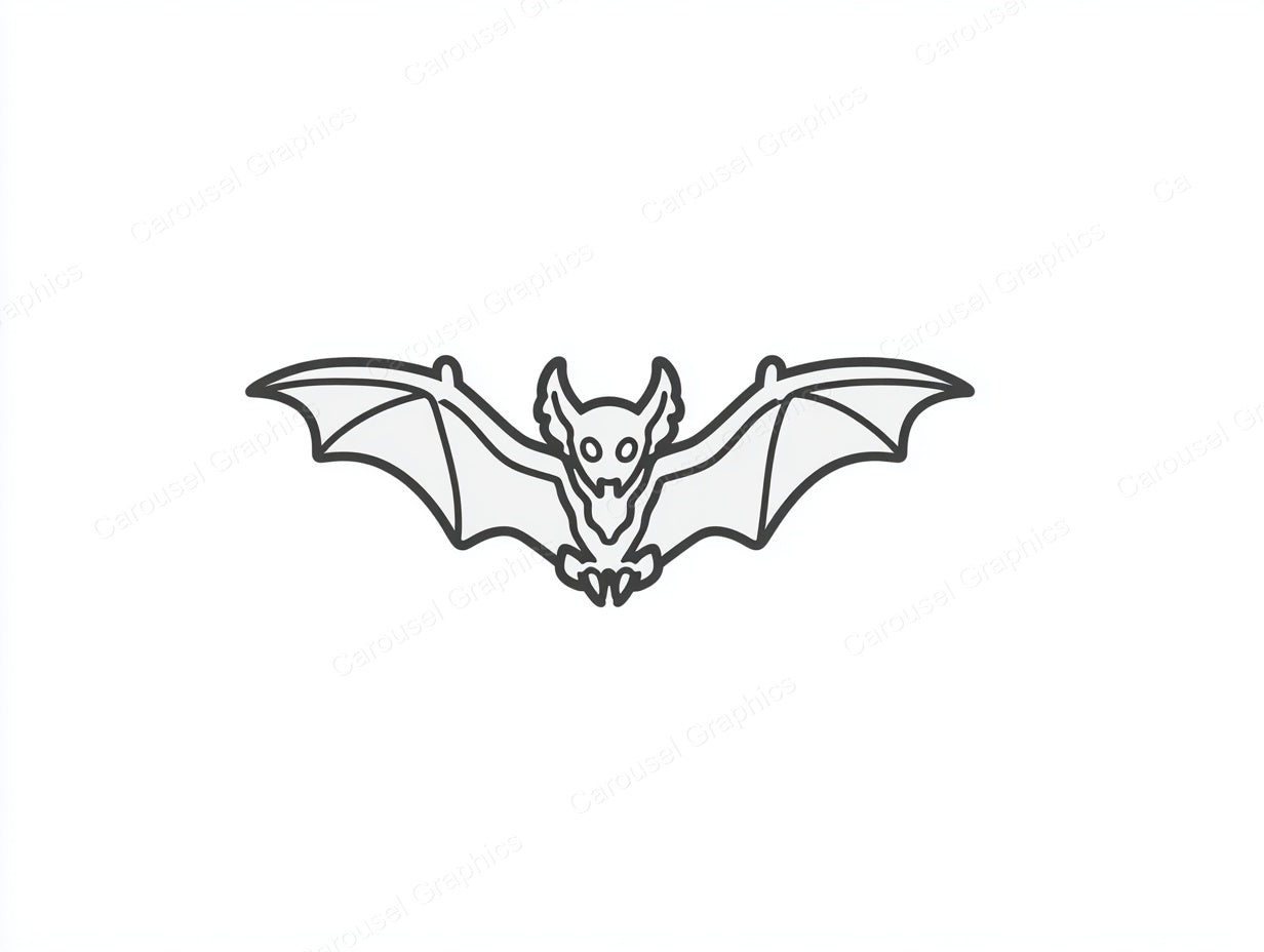 Bat Vector Graphic preview
