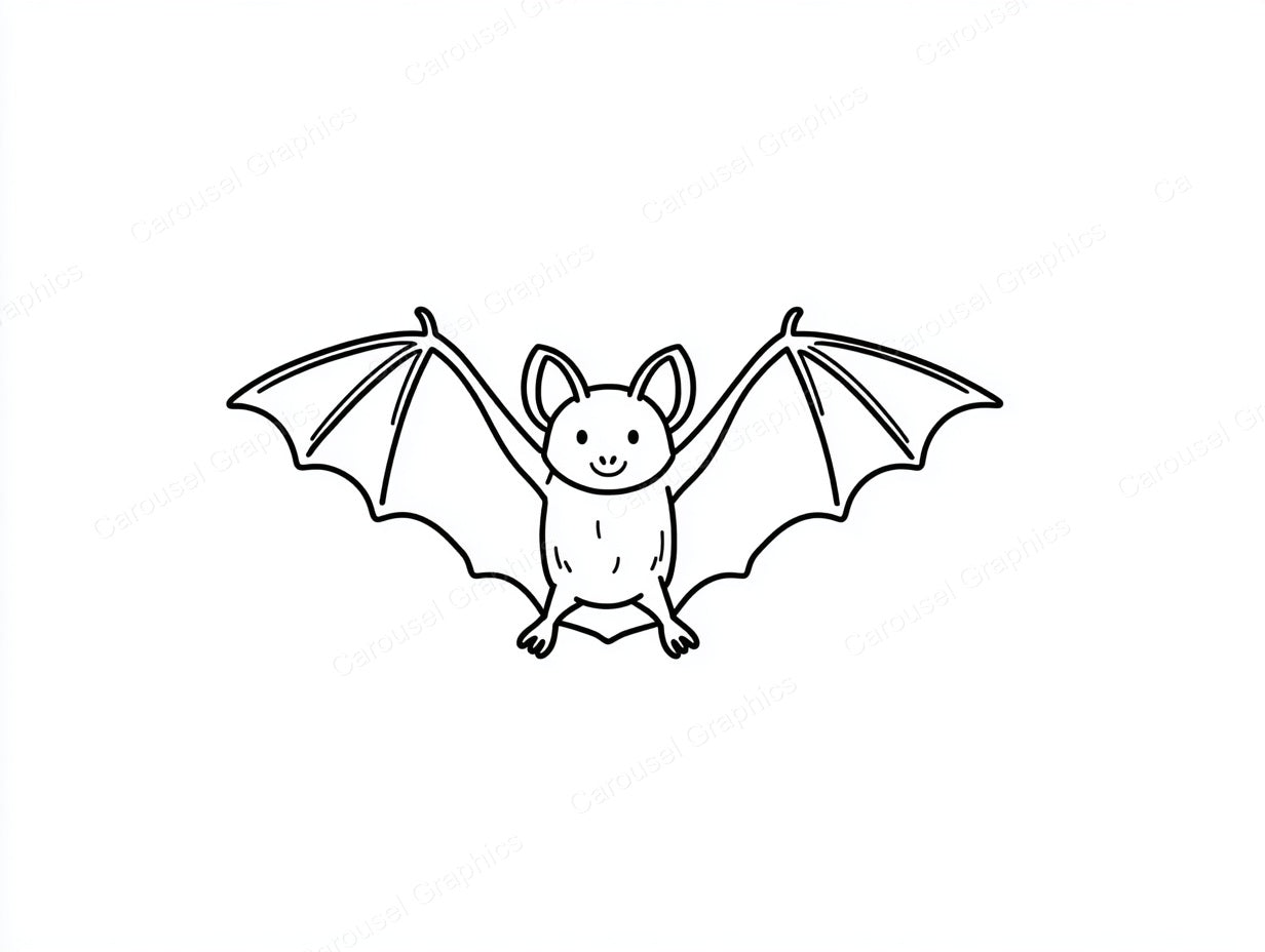 Bat Vector Graphic preview