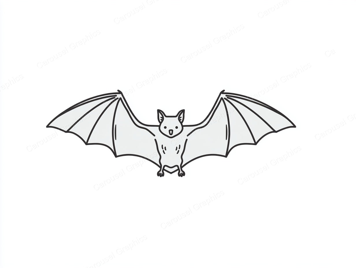 Bat Vector Graphic preview