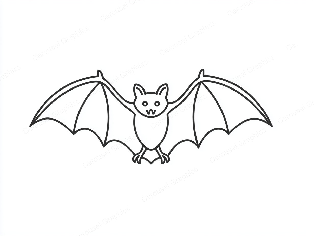 Bat Vector Graphic preview