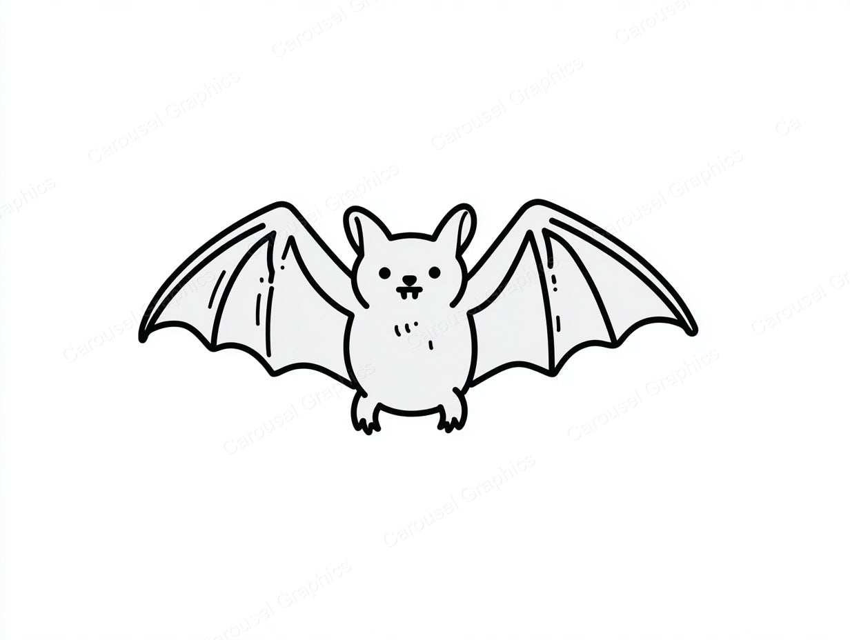 Bat Vector Graphic preview