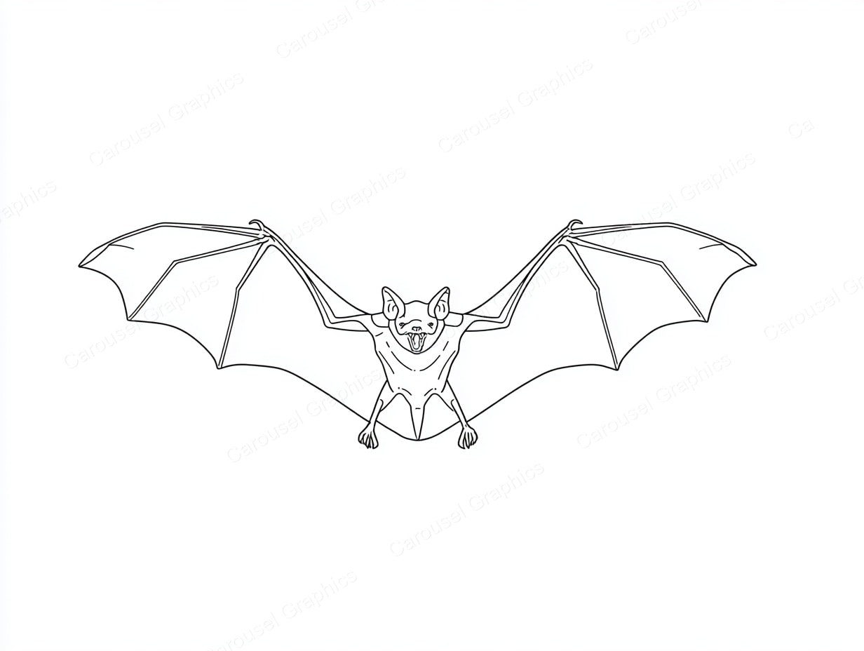 Bat Vector Graphic preview