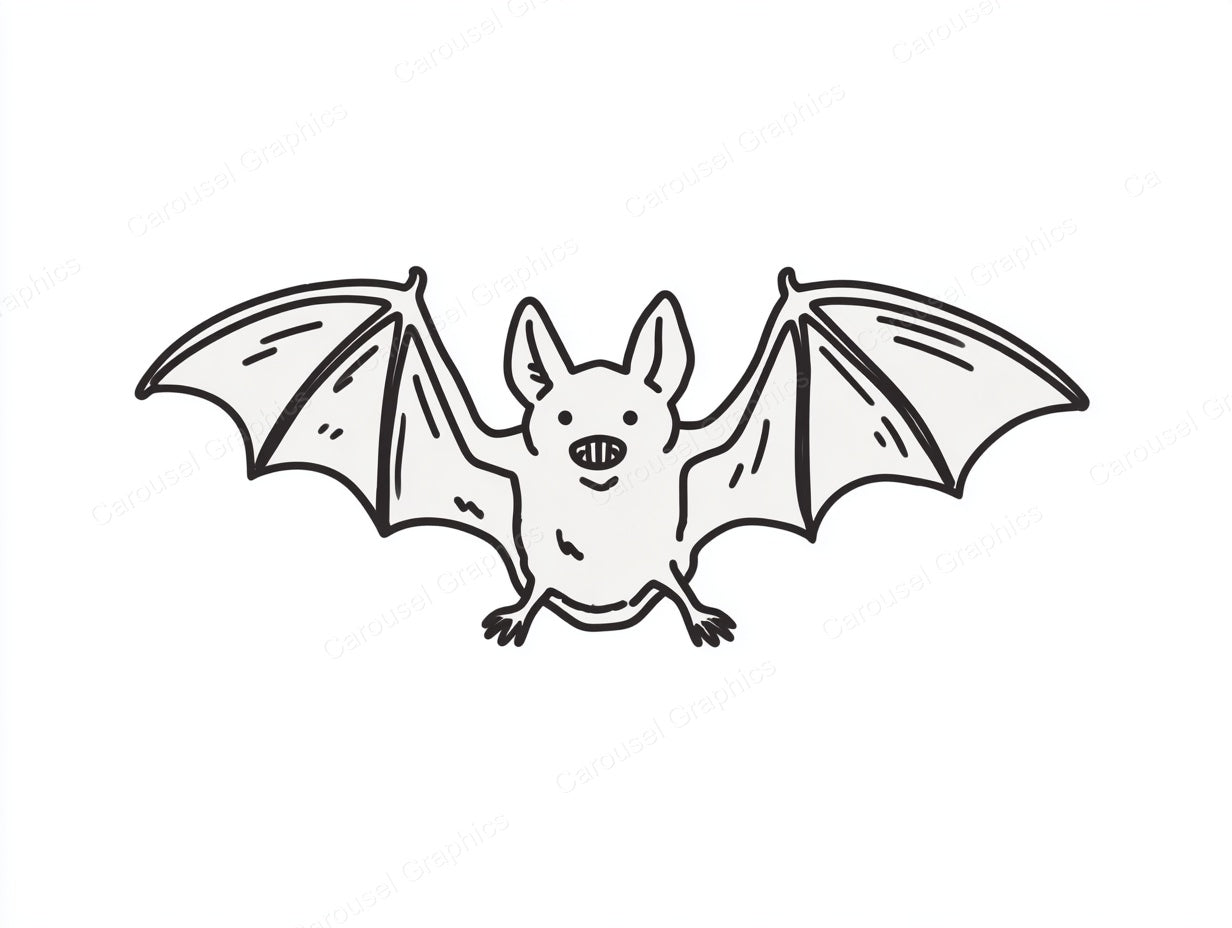 Bat Vector Graphic preview