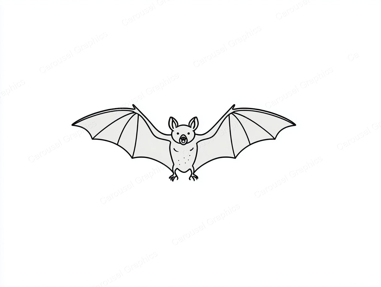 Bat Vector Graphic preview