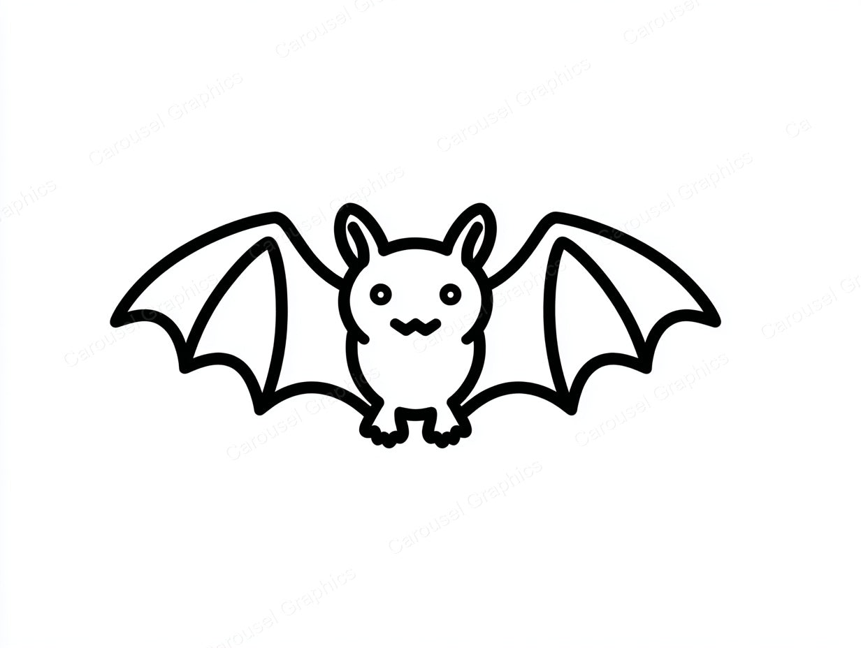 Bat Vector Graphic preview