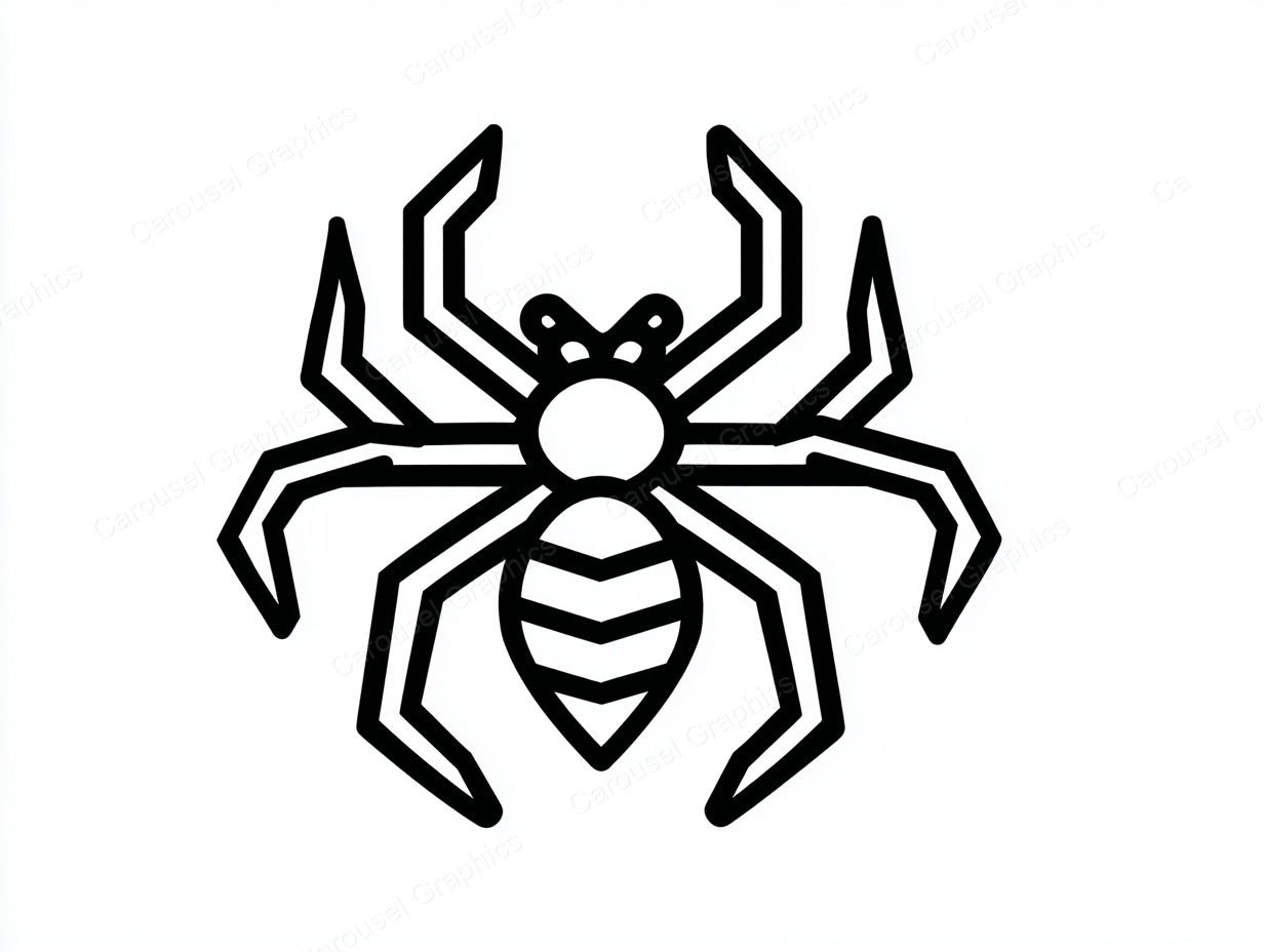 Spider Vector Graphic preview