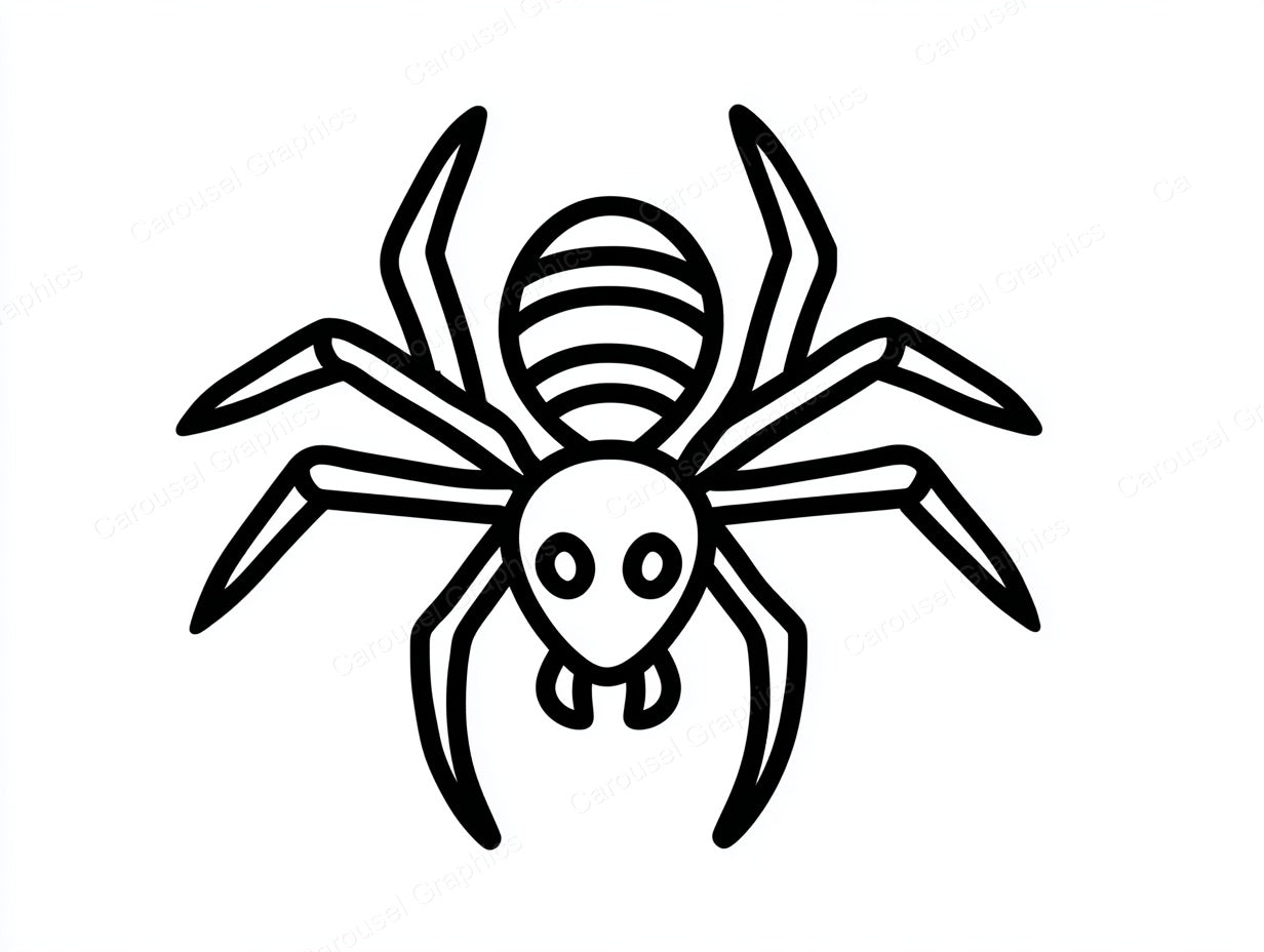 Spider Vector Graphic preview