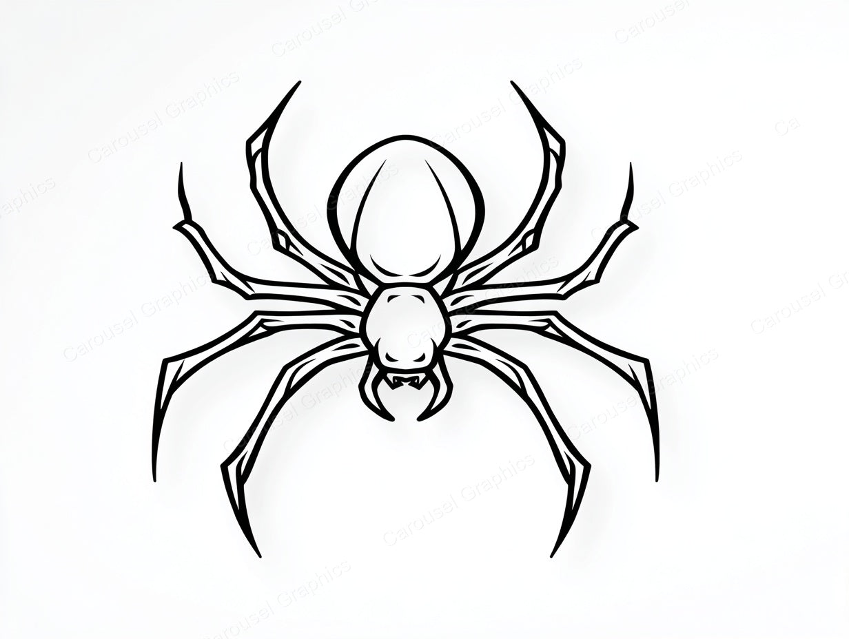 Spider Vector Graphic preview