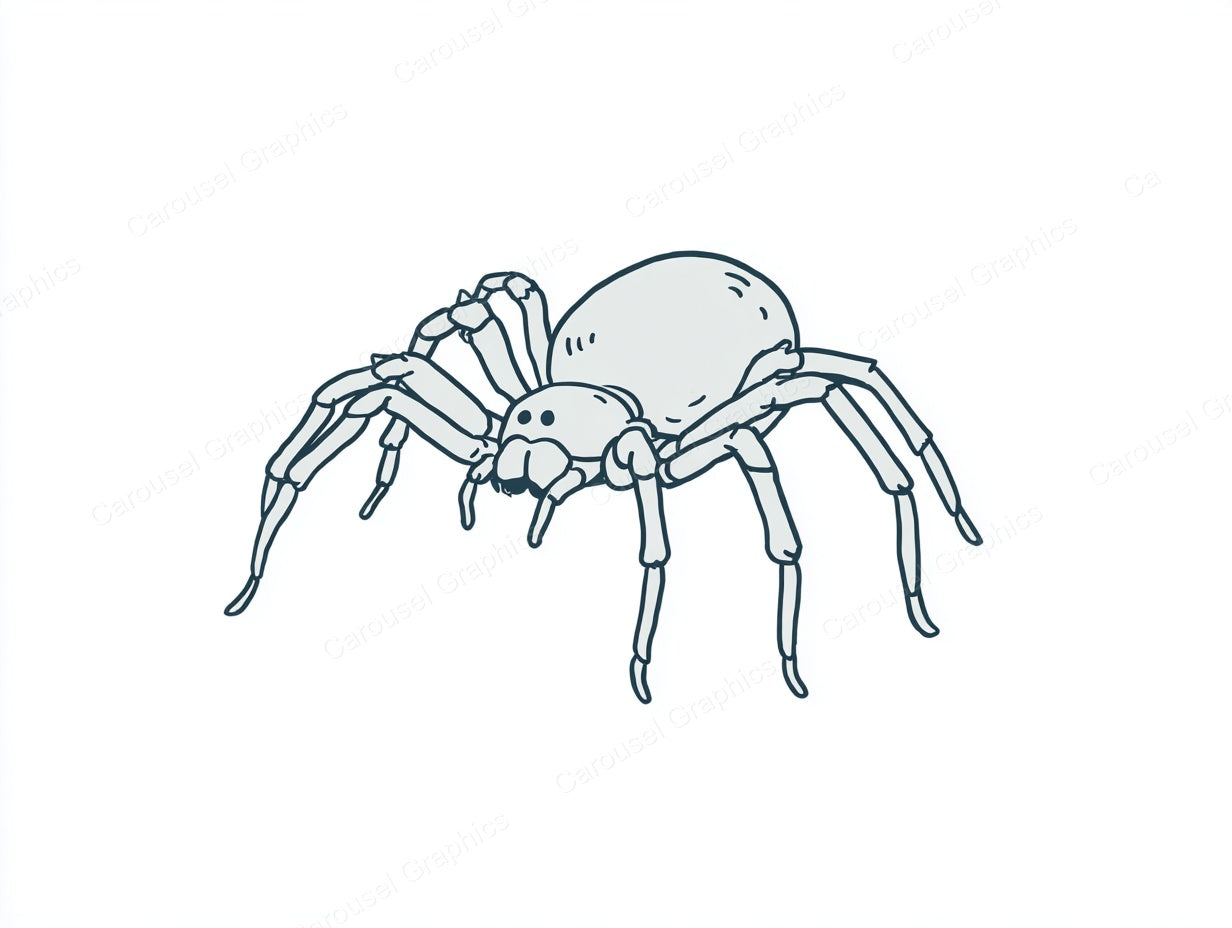 Spider Vector Graphic preview