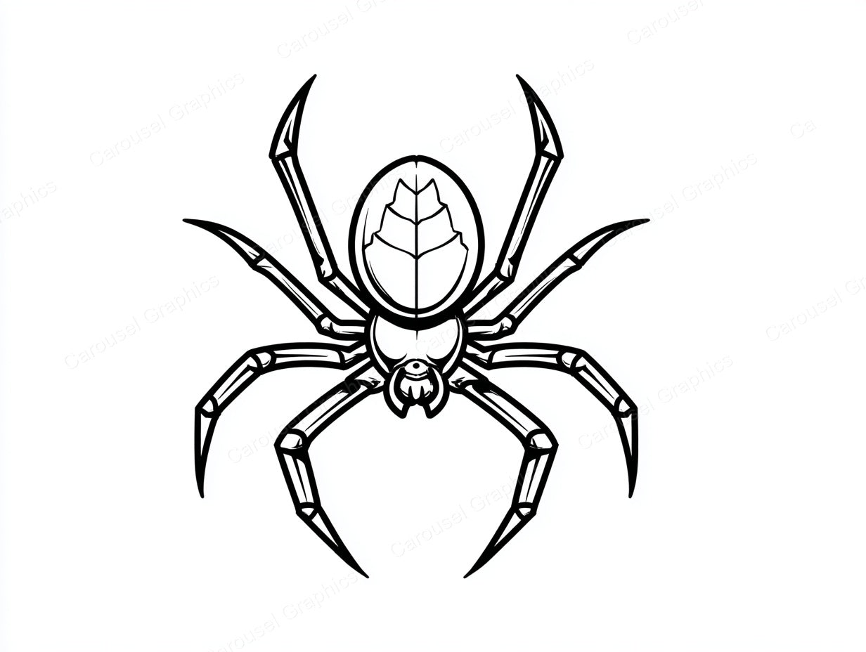 Spider Vector Graphic preview