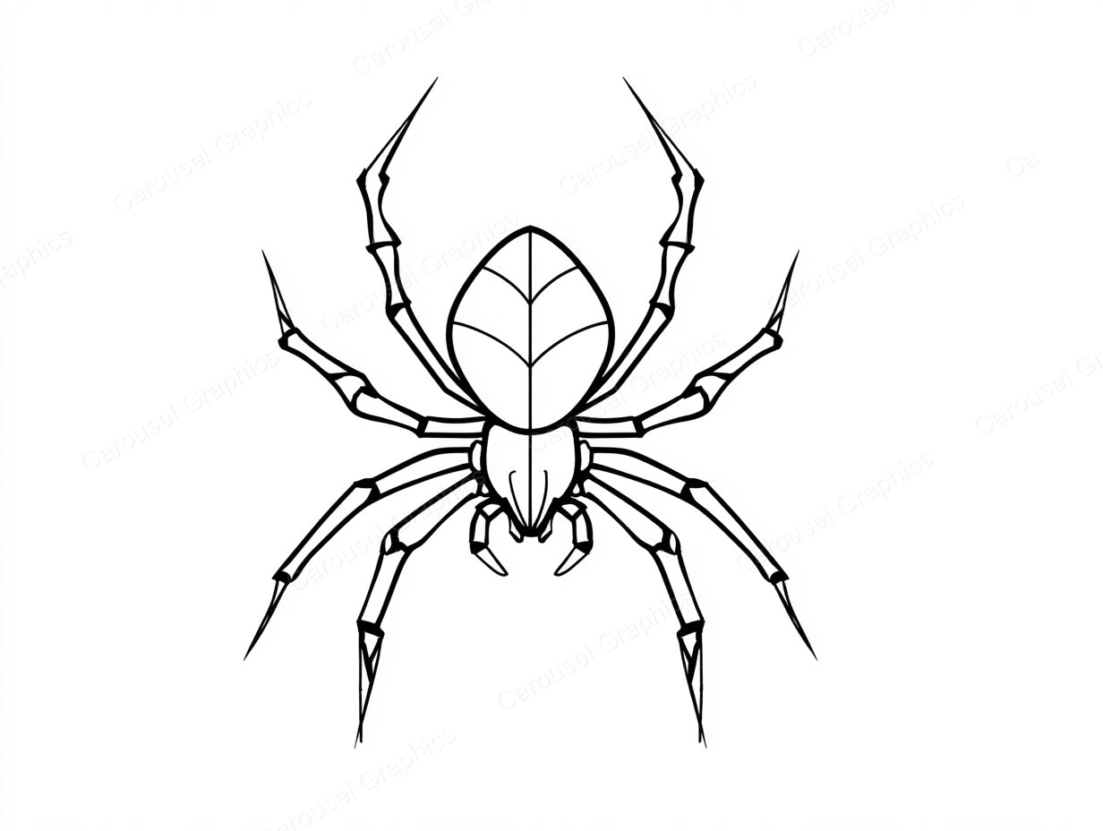 Spider Vector Graphic preview