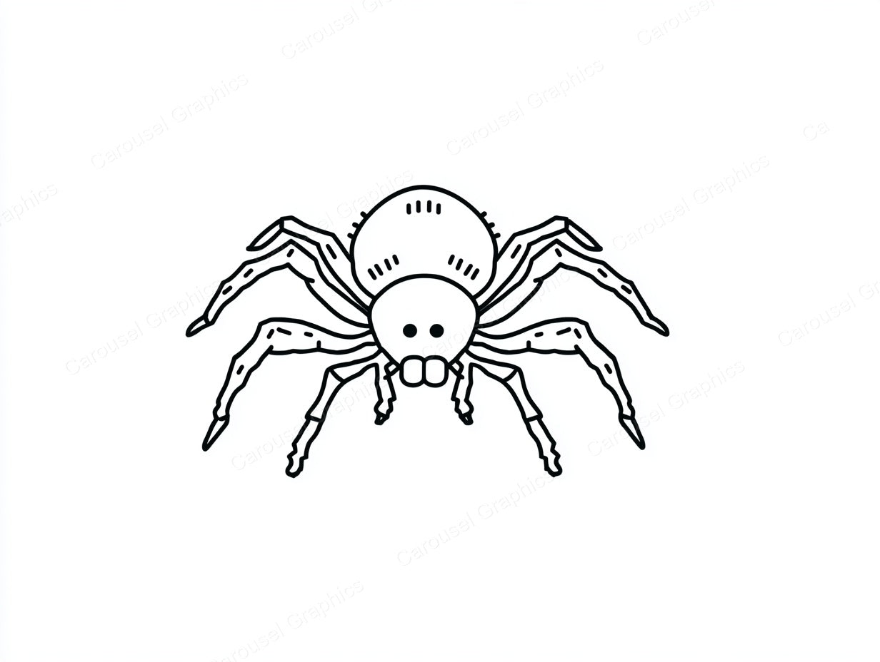 Spider Vector Graphic preview