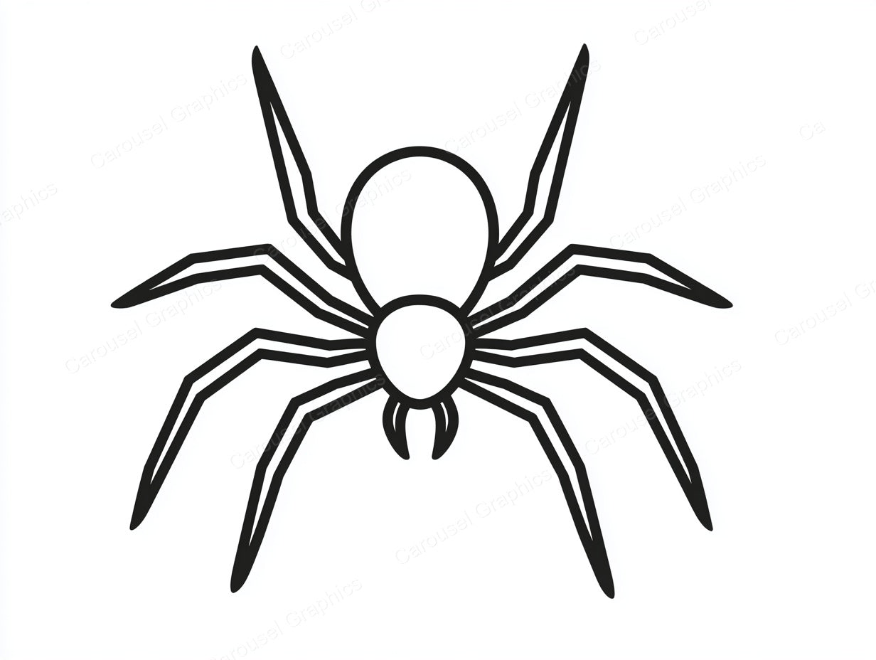 Spider Vector Graphic preview