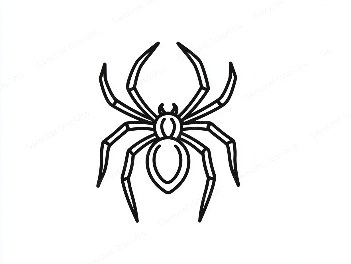 Spider Vector Graphic preview
