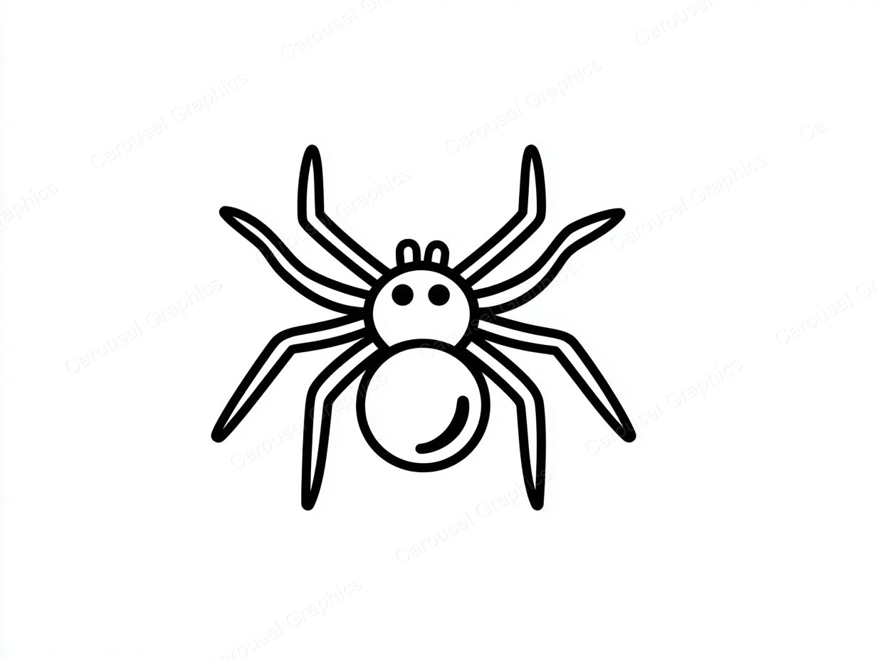 Spider Vector Graphic preview