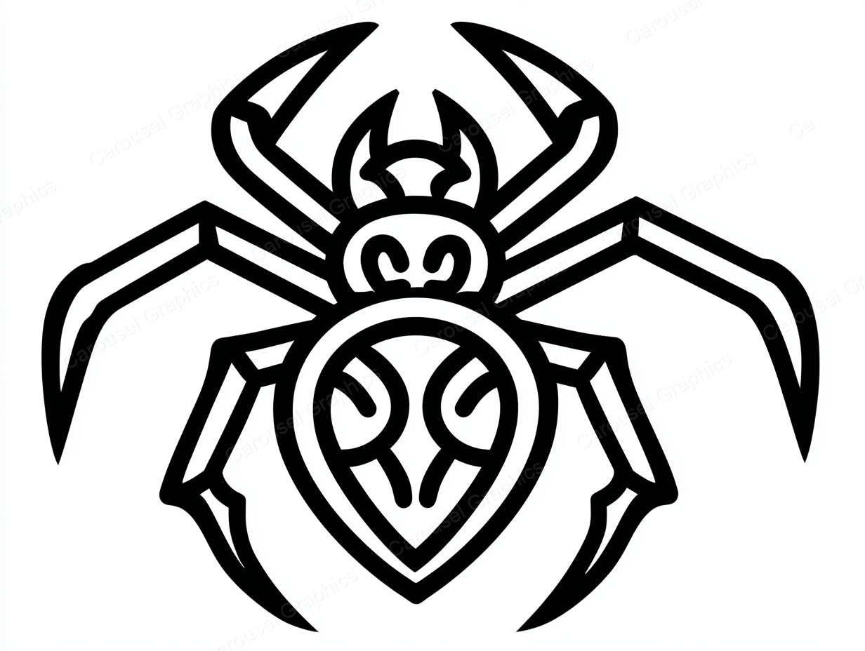 Spider Vector Graphic preview