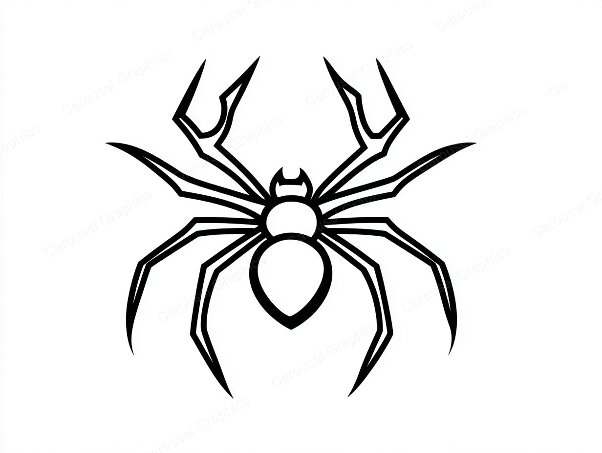 Spider Vector Graphic preview