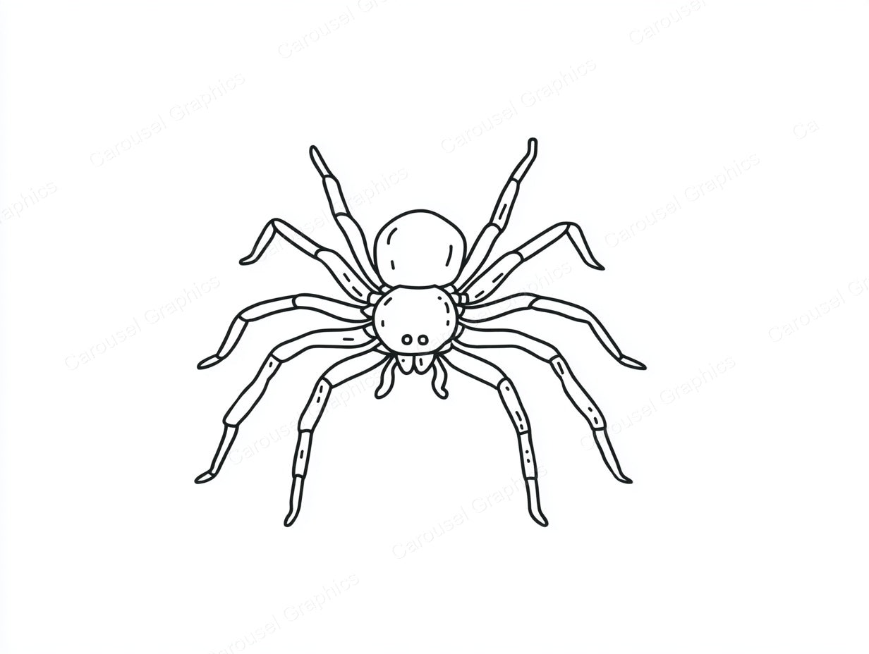 Spider Vector Graphic preview