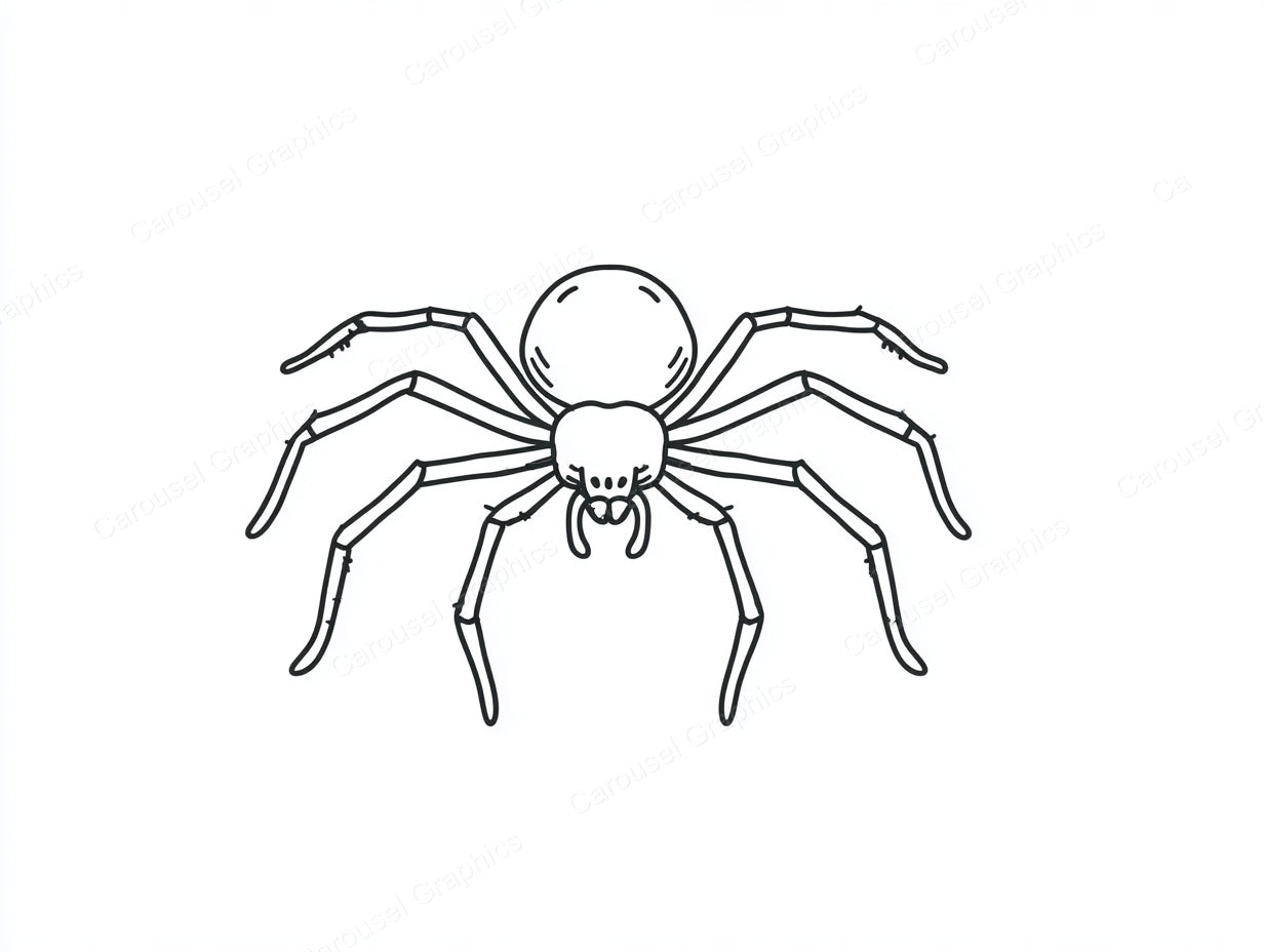 Spider Vector Graphic preview