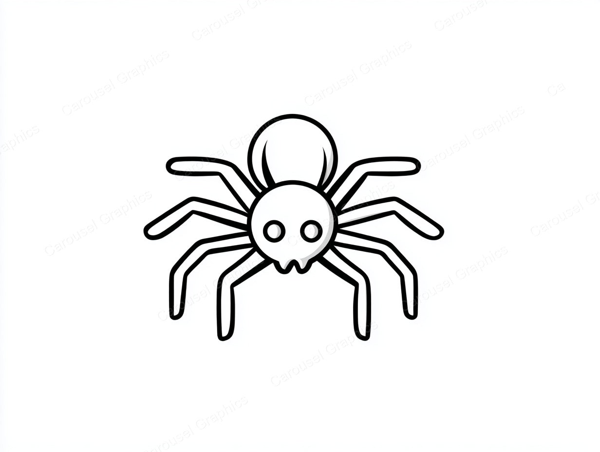 Spider Vector Graphic preview