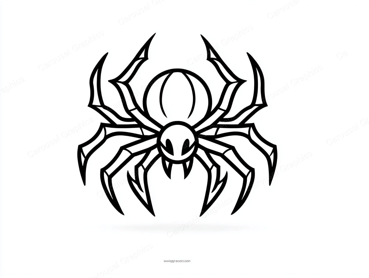 Spider Vector Graphic preview