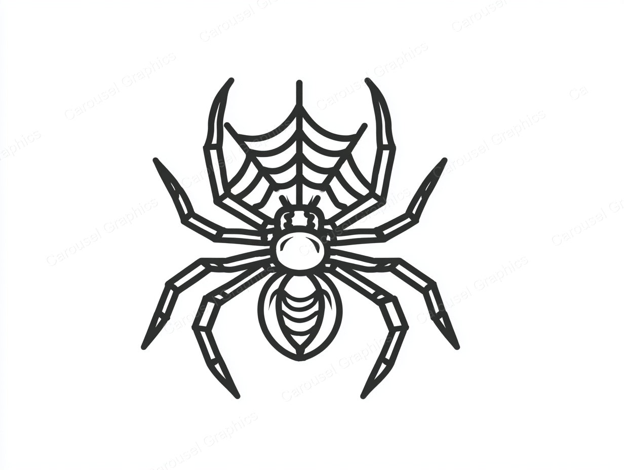 Spider Vector Graphic preview