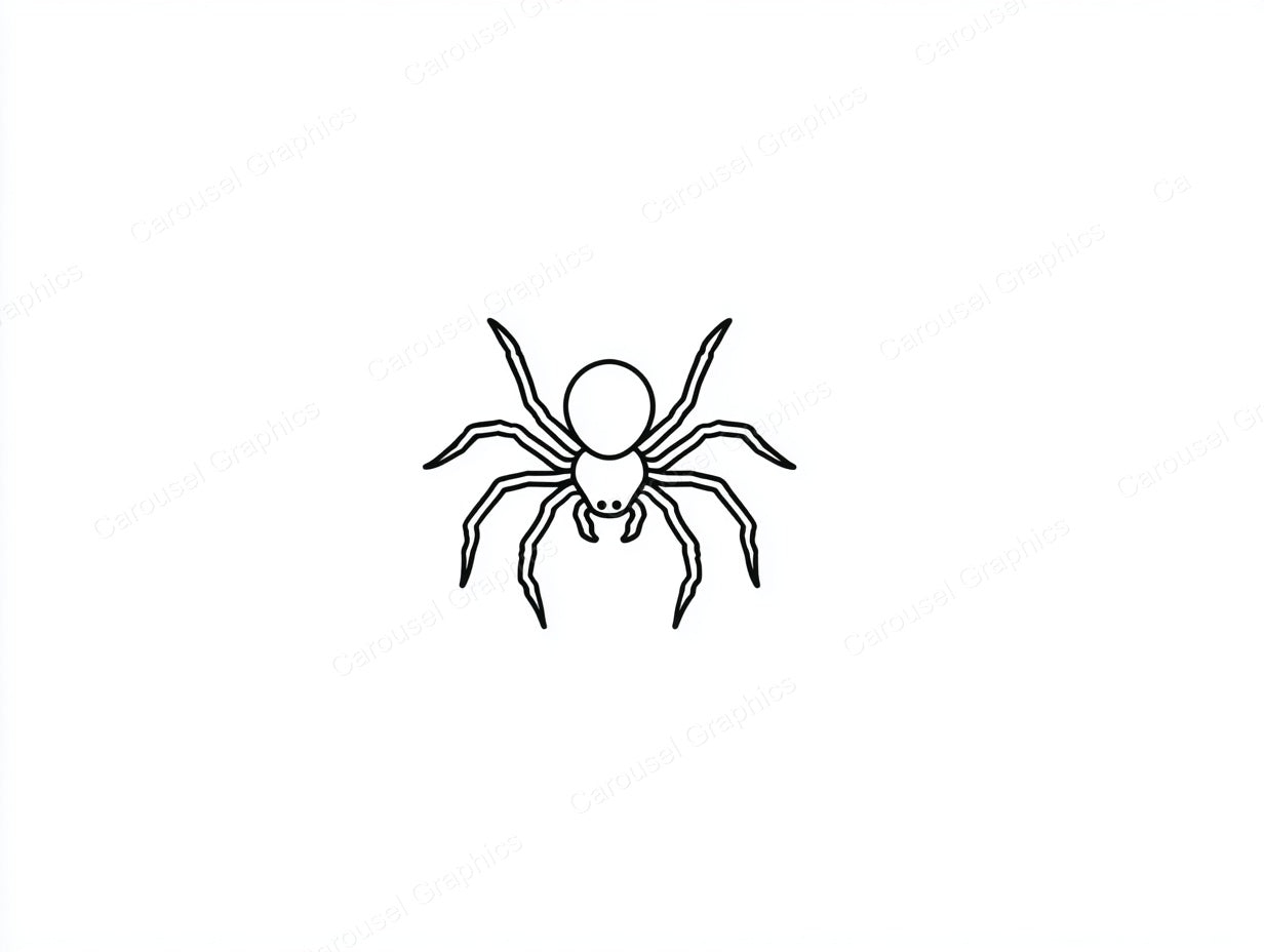 Spider Vector Graphic preview