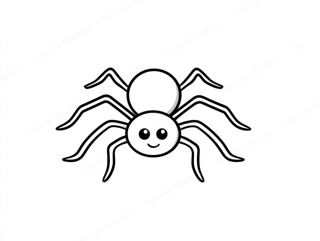 Spider Vector Graphic preview